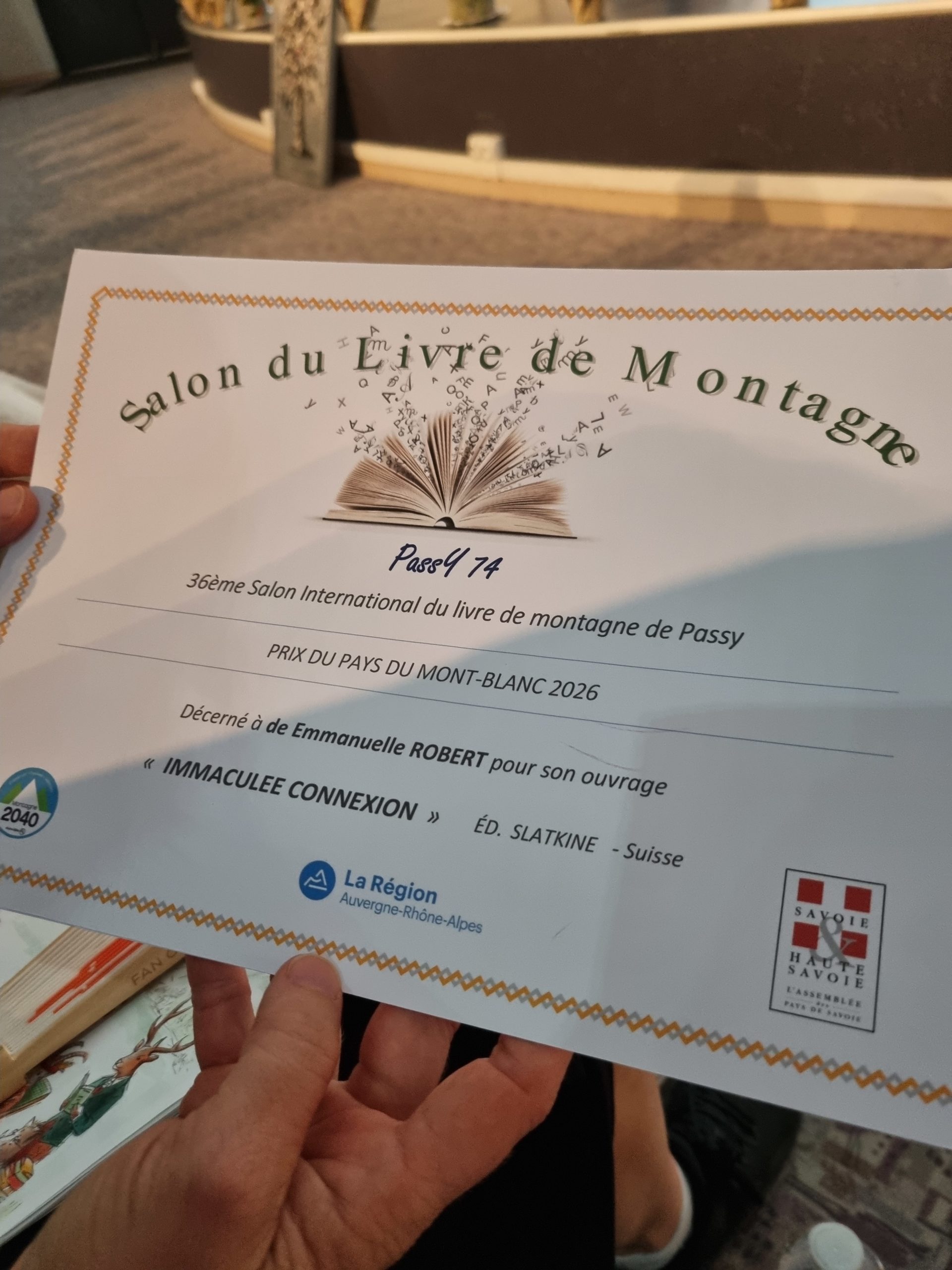 Le diplôme.