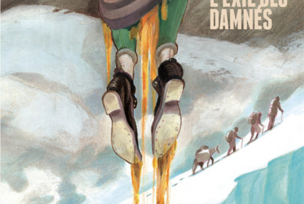 Couverture de l'Exil des damnés, Gore des Alpes