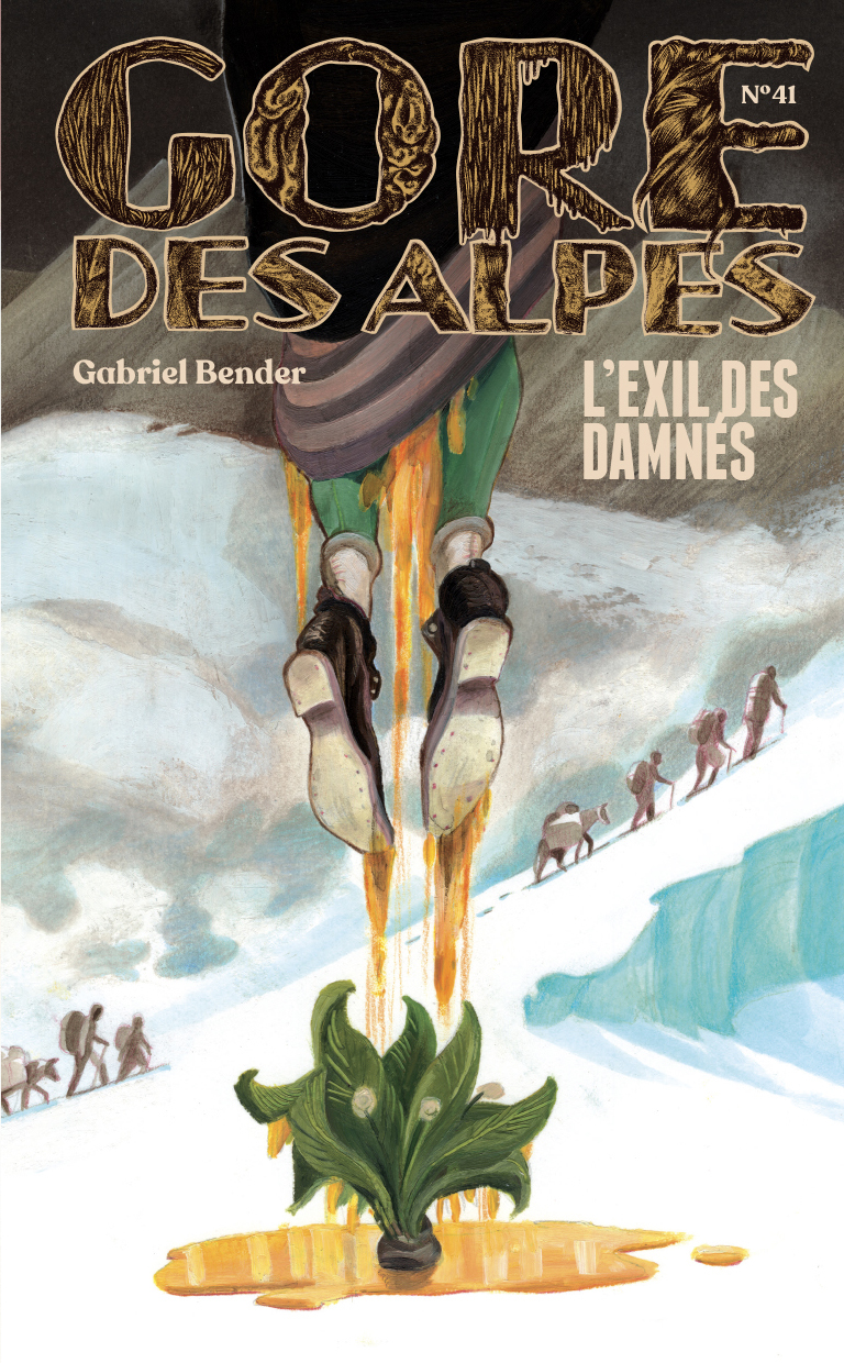 Couverture de l'Exil des damnés, Gore des Alpes